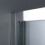 Box doccia MOSCA porta scorrevole rettangolare 3 lati 100x70x70 cm altezza 200 cm cristallo 8 mm