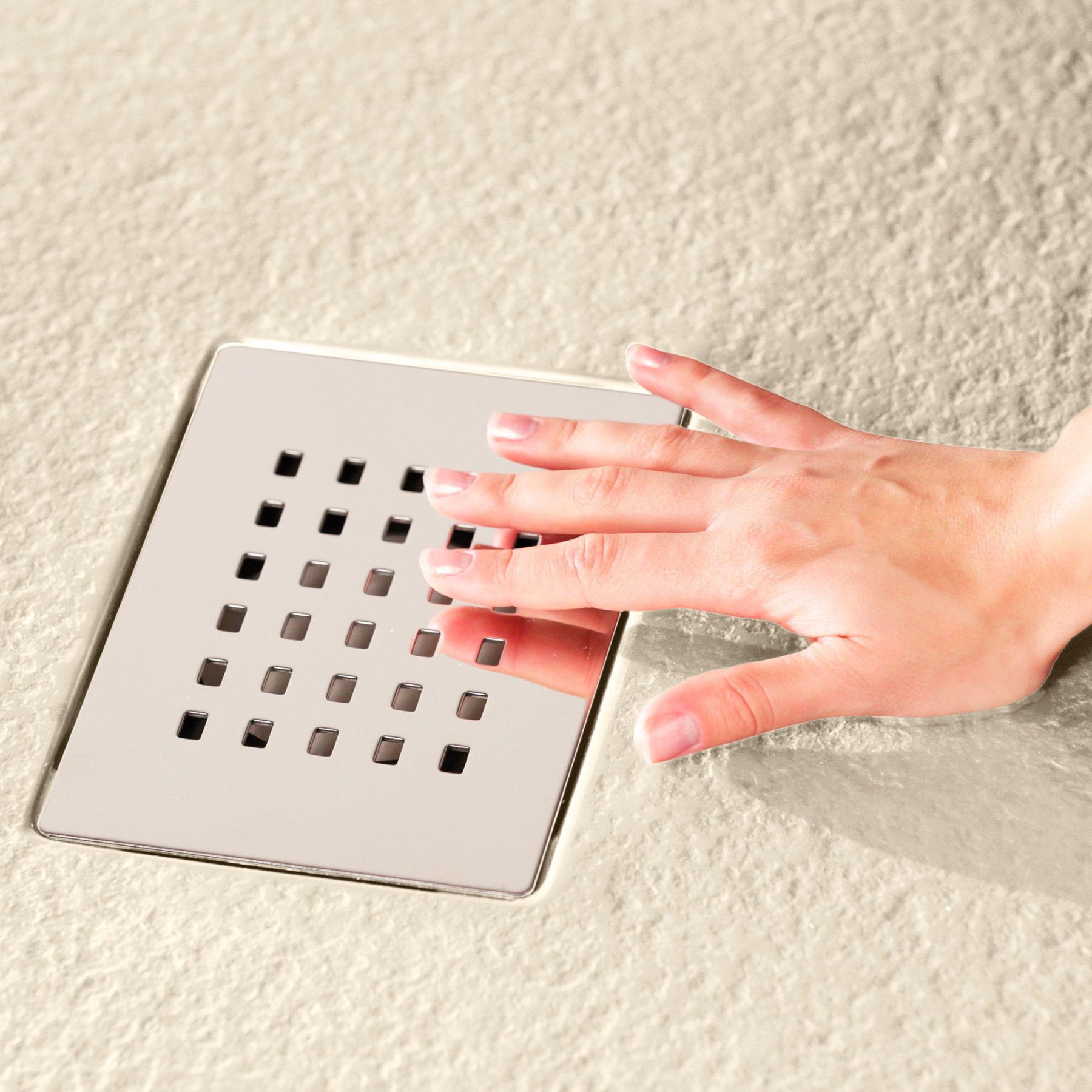 Piatto Doccia MILANO 160x70 cm resina alto 3 cm effetto ardesia, Panna Opaco