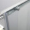 Box doccia OSLO doppia porta scorrevole rettangolare 3 lati 110x80x80 cm altezza 200 cm cristallo 6 mm