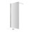 Parete doccia walk in TALLINN 100 cm cristallo trasparente 8 mm con barra snodata
