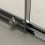Box doccia LISBONA porta scorrevole rettangolare 100x75 cm altezza 190 cm cristallo 6 mm