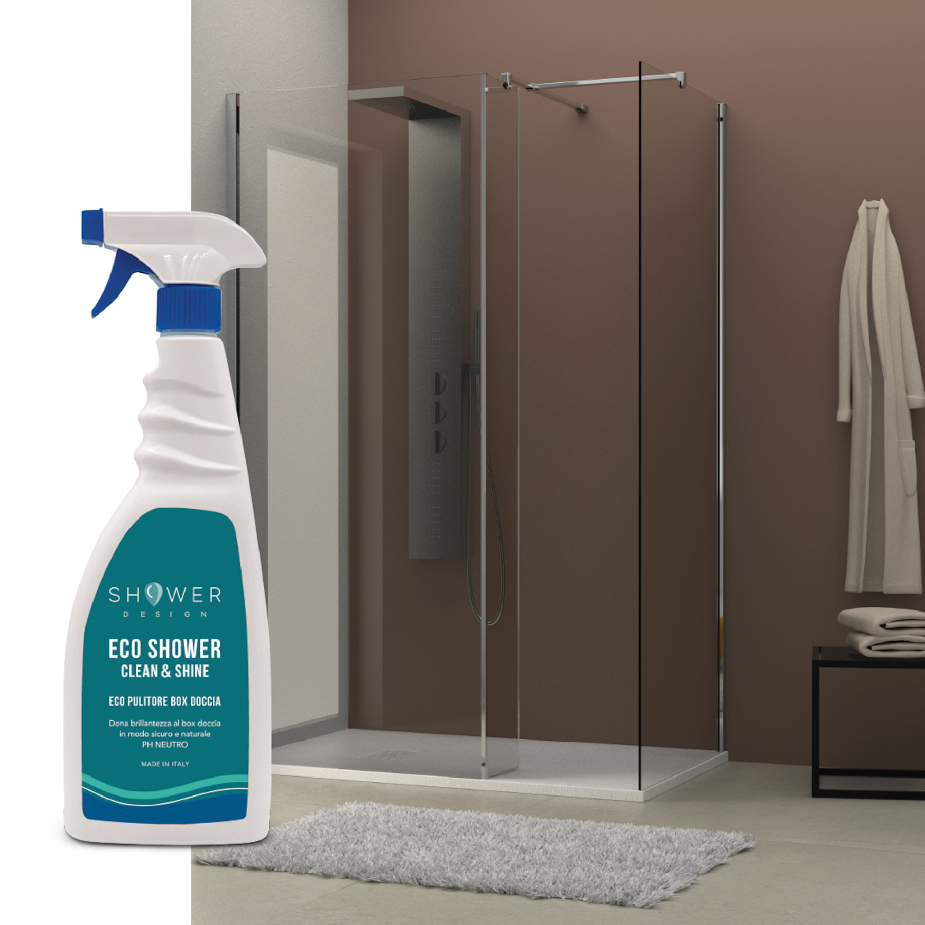 KIT eco SHOWER + MULTISUPERFICIE (2 pz)