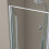 Porta doccia OSLO Saloon a nicchia 75 cm altezza 200 cm cristallo 6 mm