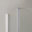 Box doccia angolare OSLO 100x75 cm porta saloon altezza 200 cm cristallo 6 mm