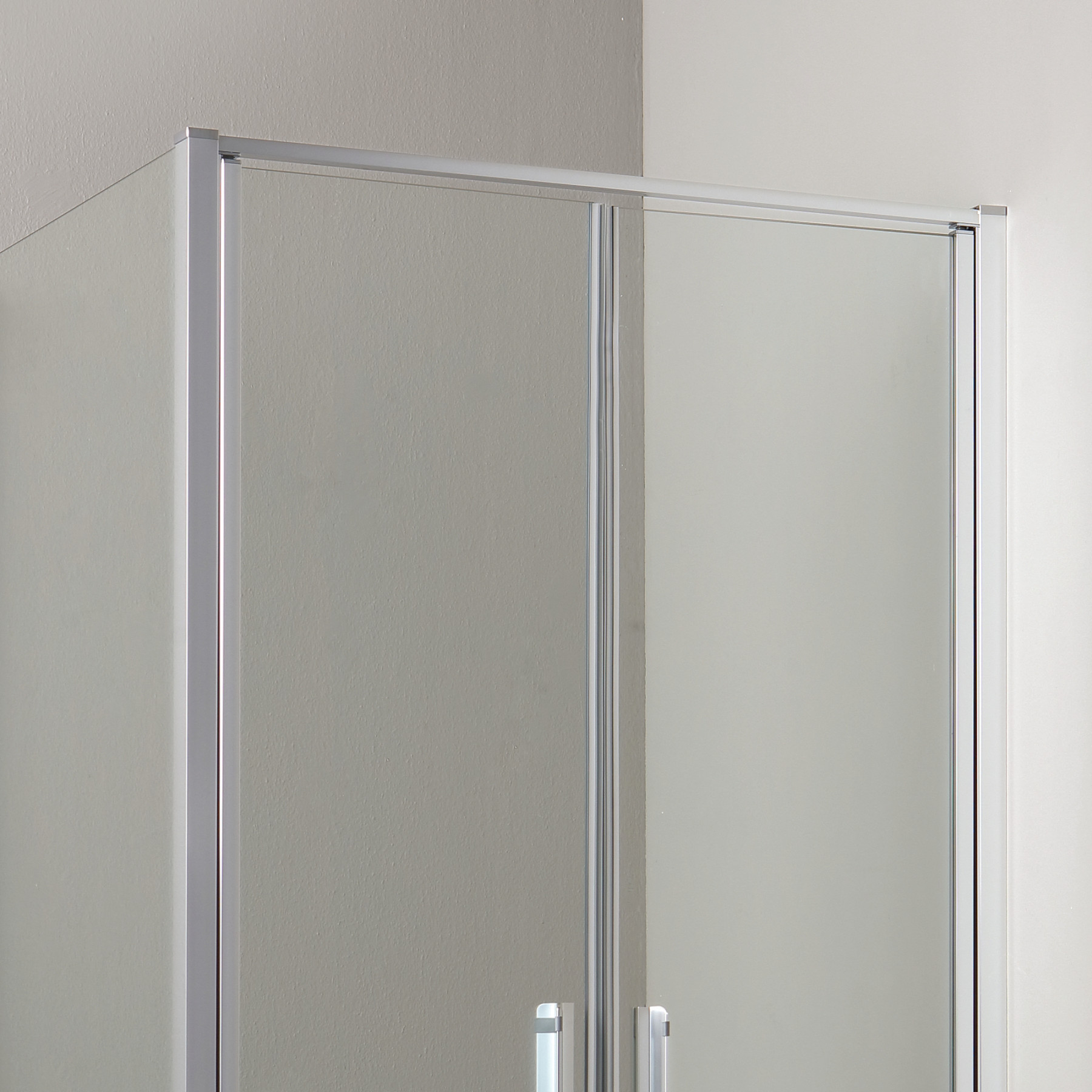 Box doccia quadrato OSLO 90x90 cm porta saloon altezza 200 cm cristallo 6 mm