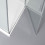 Box doccia OSLO porta battente rettangolare 90x75 cm altezza 200 cm cristallo 6 mm