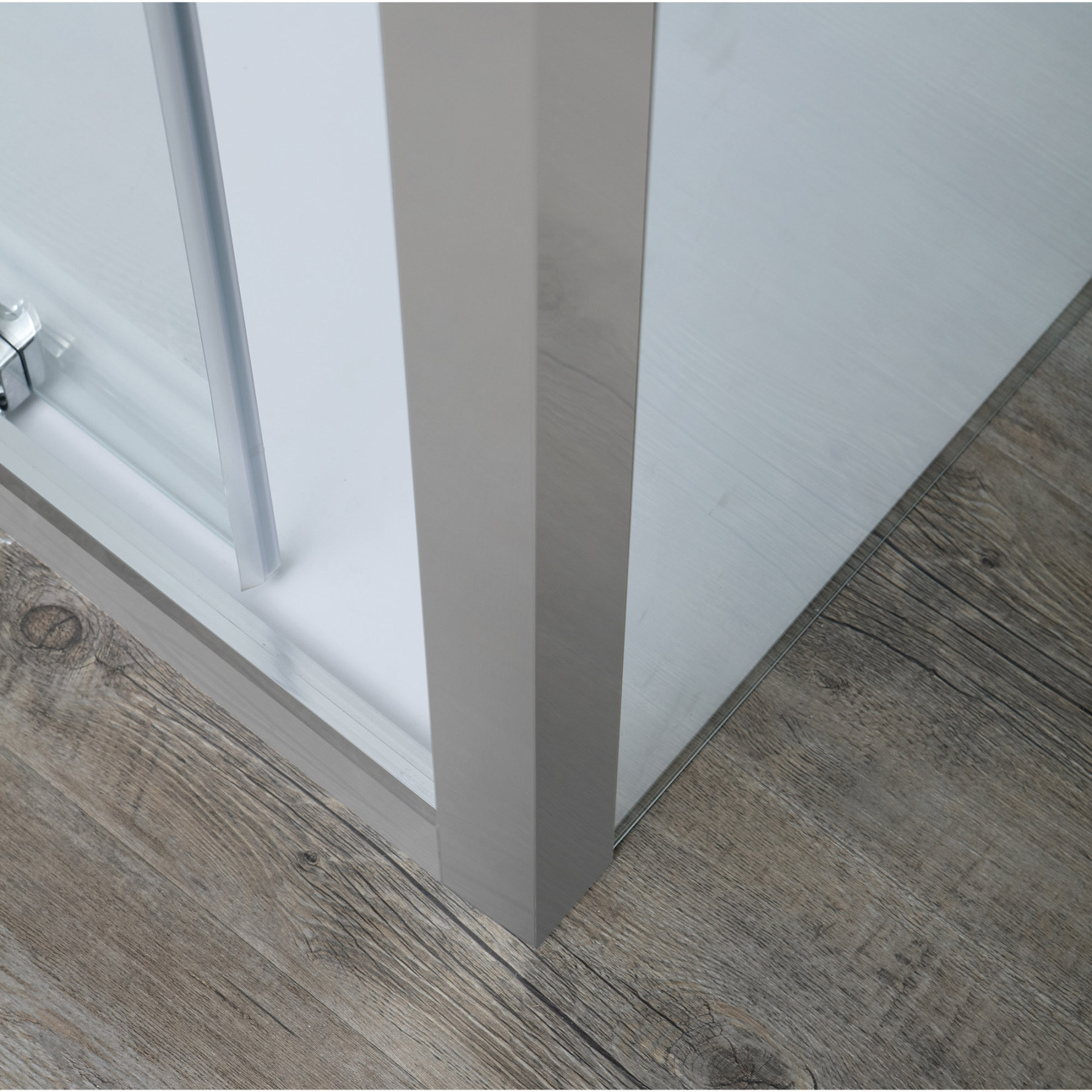 Box doccia TOKYO porta scorrevole rettangolare 3 lati 120x75x75 cm altezza 200 cm cristallo 6 mm