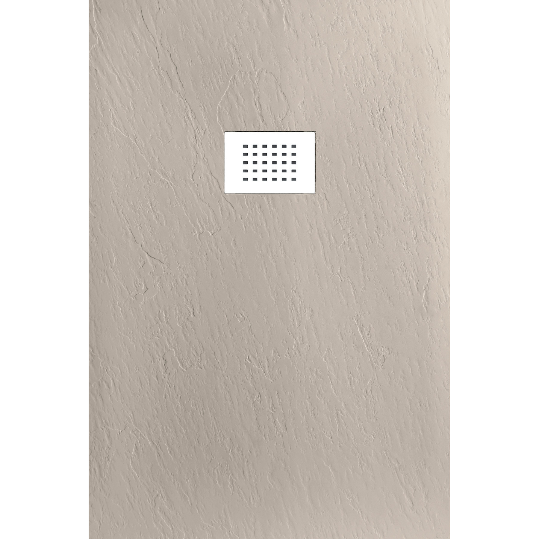 Piatto doccia CARRARA 120x90 cm marmoresina effetto pietra, panna opaco