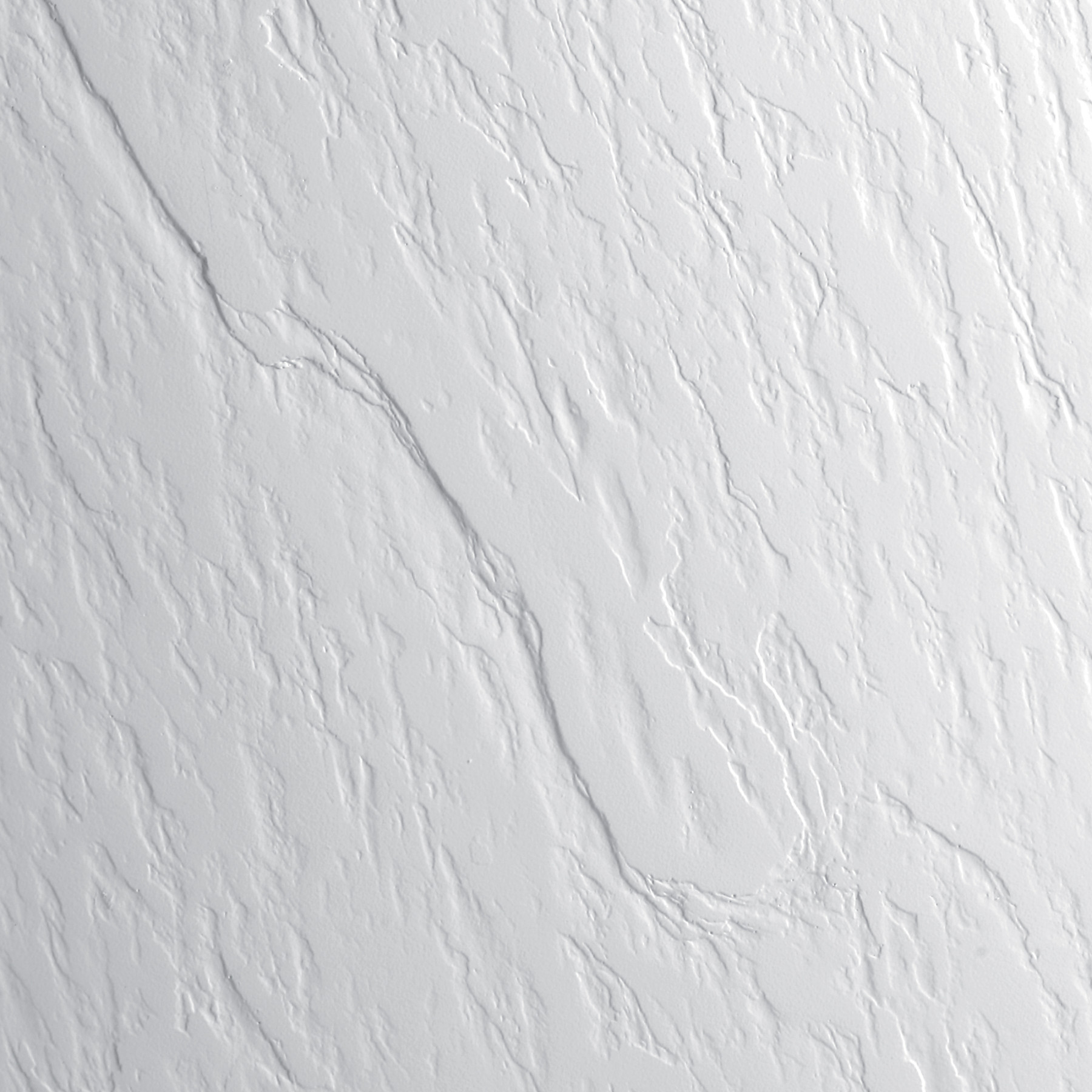Piatto doccia CARRARA 150x80 cm marmoresina effetto pietra, bianco opaco