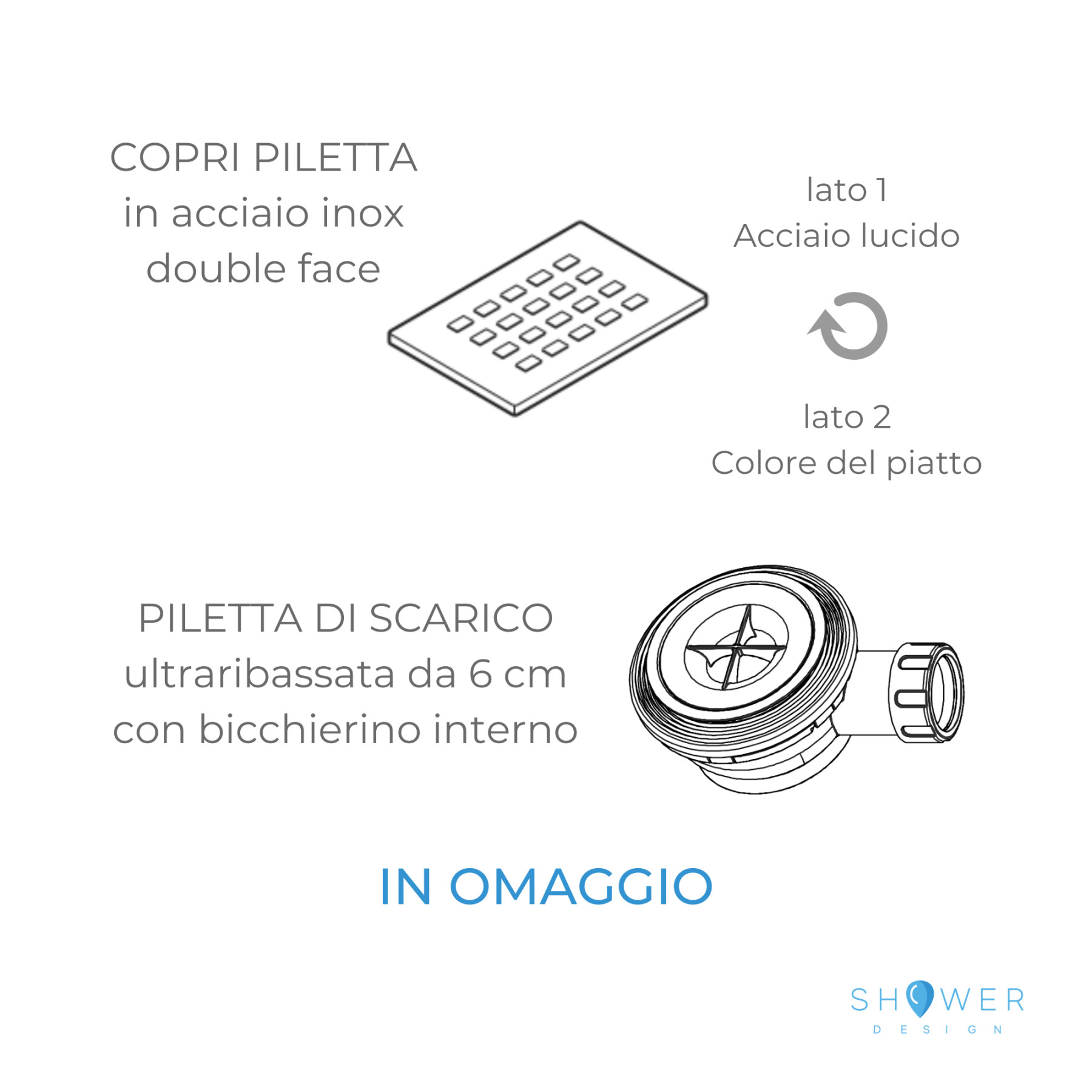 Piatto doccia CARRARA 200x100 cm marmoresina effetto pietra, bianco opaco