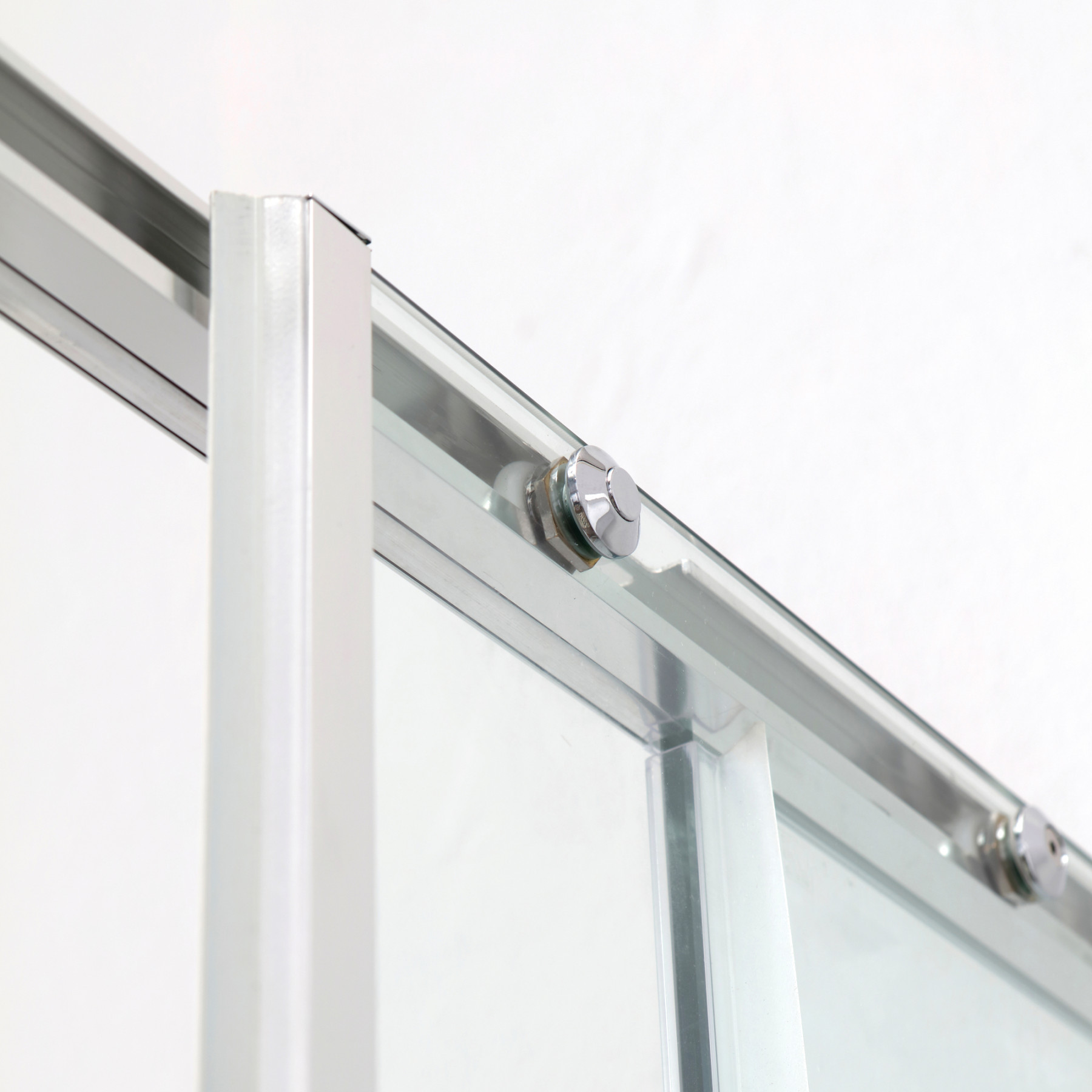 Box doccia DENVER doppia porta scorrevole 90x70 SX cm cristallo 8 mm