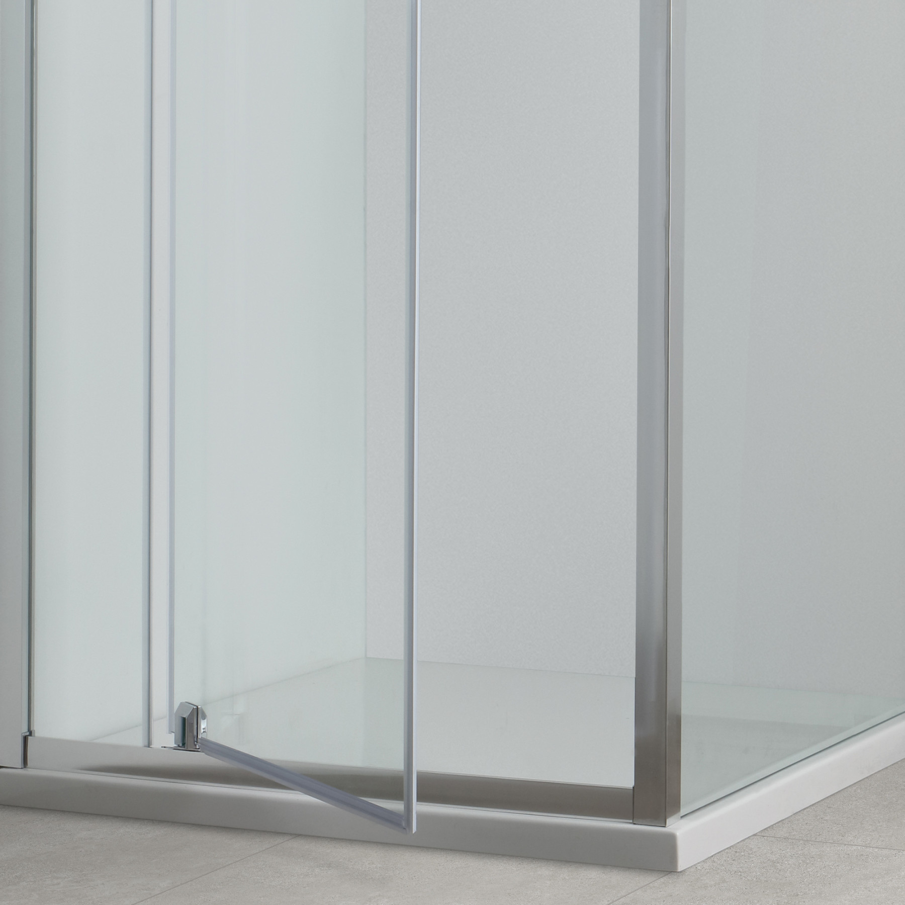 Box doccia TOKYO porta battente rettangolare 120x80 cm altezza 200 cm cristallo 6 mm