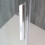Box doccia OSLO porta battente con fissetto più fisso rettangolare 100x75 cm altezza 200 cm cristallo 6 mm