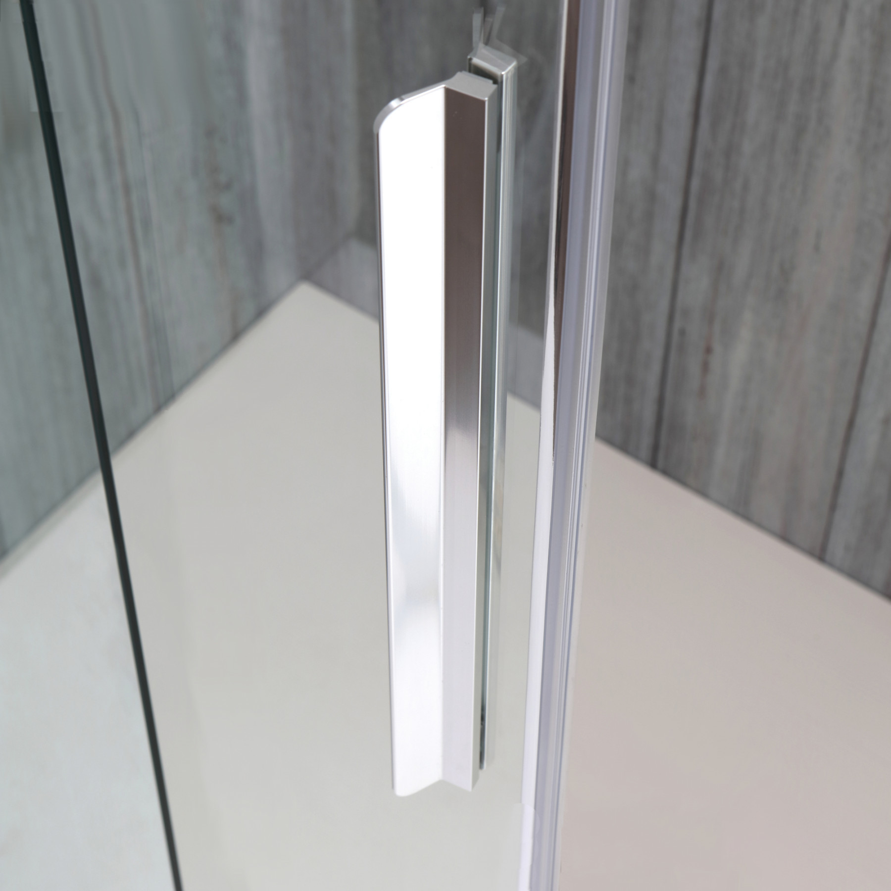 Box doccia OSLO porta scorrevole rettangolare 150x70 cm altezza 200 cm cristallo 6 mm