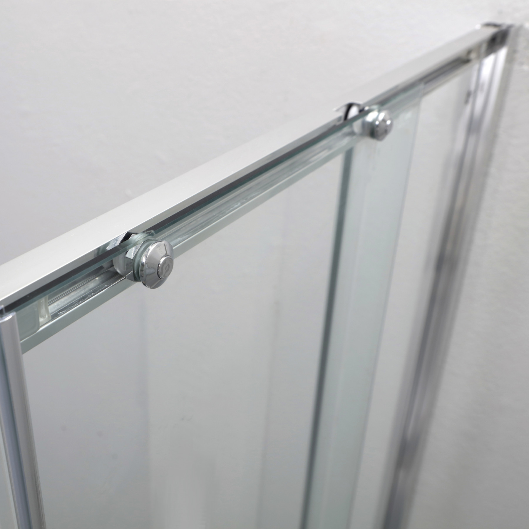 Box doccia OSLO porta scorrevole rettangolare 150x70 cm altezza 200 cm cristallo 6 mm