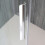 Box doccia OSLO porta battente con fissetto più fisso rettangolare 100x70 cm altezza 200 cm cristallo 6 mm