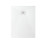 Piatto Doccia VERONA 100x70 cm ultraslim 2,6 cm effetto pietra, con piletta, Bianco Opaco