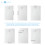 Piatto Doccia VERONA 180x80 cm ultraslim 2,6 cm effetto pietra, con piletta, Bianco Opaco