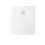 Piatto Doccia VERONA 80x80 cm ultraslim 2,6 cm effetto pietra, Bianco Opaco