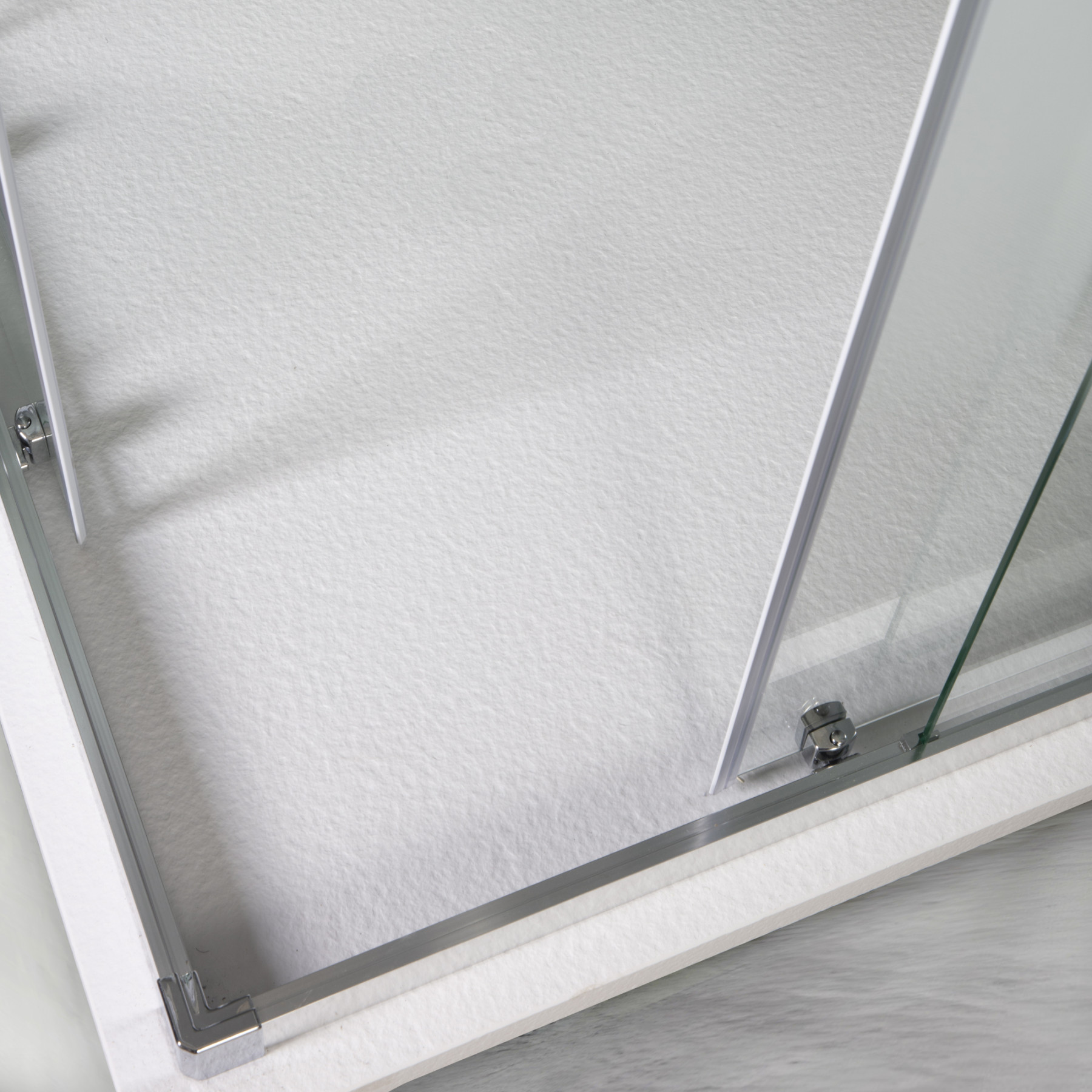 Box doccia TOKYO doppia porta scorrevole 90x70 cm altezza 200 cm serigrafato 6 mm