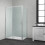 Box doccia TOKYO porta scorrevole rettangolare 100x80 cm altezza 200 cm cristallo 6 mm