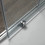 Box doccia TOKYO doppia porta scorrevole 3 lati quadrato 90x90x90 cm altezza 200 cm cristallo 6 mm
