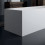 Vasca freestanding BOGOTA in solid surface 175x73 centro stanza bianco opaco